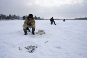 J. Järva Ice-fishing