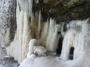 ©Roosild. Frozen Jägala waterfall