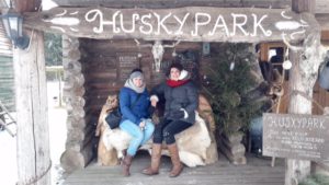 Husky Park visit with Prangli Travel