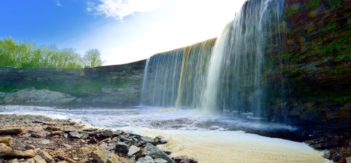 ©Yu-Hsiang Chang. Jägala waterfall