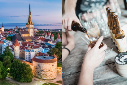 Tallinn Old Town and craft beer tour