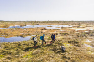 ©A.Teede. Bog Shoe Hiking Tour