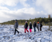 ©J. Leppmets. Bog-shoe hikes can be done in the winter as well
