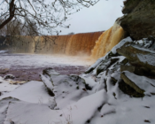 ©A .L. Prangli - Jägala waterfall in Estonia