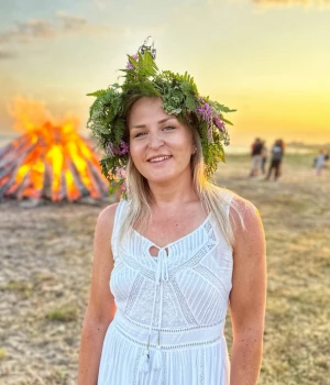 Eva-Maria, travel consultant at Prangli Travel and Tallinn Day Trip
